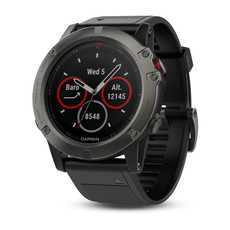 Garmin Fenix 5X Sapphire Slate Grey with Black band