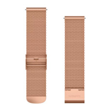Garmin Quick Release Band Black milanese 18k rose gold buckle (20mm)