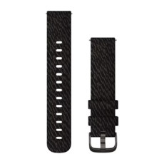 Garmin Quick Release Band Black Pepper woven nylon slate buckle (20mm)