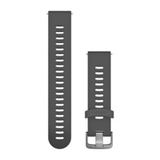 Garmin Quick Release Band Slate silicone silver buckle (20mm)