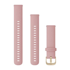 Garmin Quick Release Band Dust Rose Silicone Light Gold Buckle (18mm)