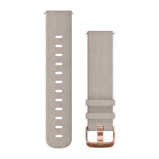 Garmin Quick Release Band Grey Suede rose gold buckle (20mm)