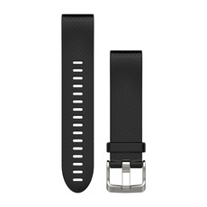 Garmin QuickFit 20mm Black Silicone Band