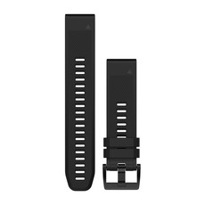 Garmin QuickFit 22mm Black Silicone Band