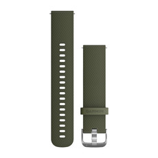 Garmin Quick Release Band Moss Silicone Stainless Steel Buckle Regular