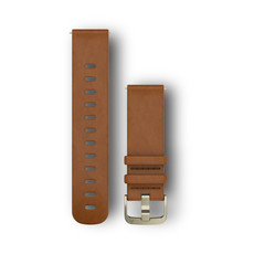 Garmin Quick Release Band Light Brown Leather