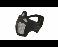 PDW Half Face Protective Mesh Mask - Black