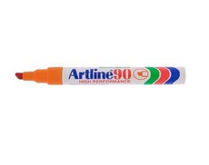 Artline - EK 90 Chisel Point Permanent Marker 2.5mm - Orange