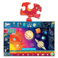 eeBoo Educational Puzzle - Solar System (100 Piece)