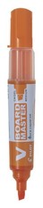 Pilot V Board Master Chisel Tip Whiteboard Marker - Orange