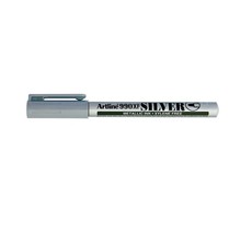 Artline - EK 990 XF Fine Point Permanent Metallic Ink Marker 0.8mm - Silver