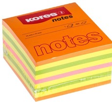 Kores Cubo Notes - Summer Colours (450 Sheets)