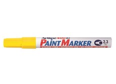 Artline - EK 400 Medium Point Permanent Paint Marker 2.3mm - Yellow