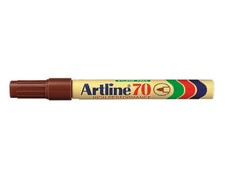 Artline - EK 70 Bullet Point Permanent Marker 1.5mm - Brown