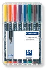 Staedtler Lumocolor 8 Permanent Medium Markers