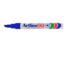 Artline - EK 90 Chisel Point Permanent Marker 2.5mm - Blue