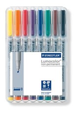 Staedtler Lumocolor 8 Non-Permanent Broad Markers