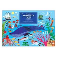 eeBoo Creative Watercolour Paper Pad - In the Sea