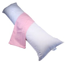 Bodypillow Medi-Line T233 100% Pure Cotton - T200 Pillowcase Included - Pin