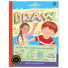 eeBoo Learn to Draw Art Book - Home & Garden