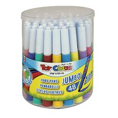 Toy Color Jumbo Fibre Pens: 48 Pens