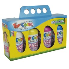 Toy Color Pearly Paint Mix Pack: 4 x 250ml Bottles