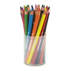 Toy Color Jumbo Wooden Pencils: 24 Pencils