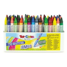 Toy Color Jumbo Wax Crayons: 72 Crayons