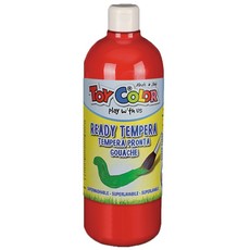 Toy Color Superwashable Tempera Paint: Red - 1000ml