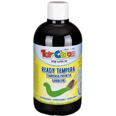 Toy Color Superwashable Tempera Paint: Black - 250ml