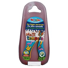 Toy Color Superwashable Multi-Tempera Paint Squeezy Bottle: Brown - 150ml