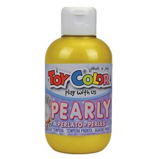 Toy Color Superwashable Tempera Paint: Pearl Yellow - 250ml