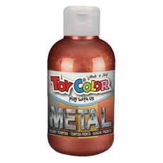 Toy Color Superwashable Metalic Tempera Paint: Copper - 250ml