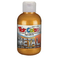 Toy Color Superwashable Metalic Tempera Paint: Gold - 250ml