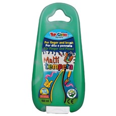 Toy Color Superwashable Multi-Tempera Paint Squeezy Bottle: Green - 150ml