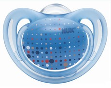 Nuk - Freestyle Silicone Soother - Blue