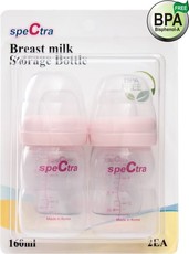 Spectra - Wide Necked Breast Milk Storage Bottles (2pc)