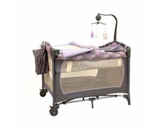 Mamakids Camp Cot - Cozy Purple Butterfly