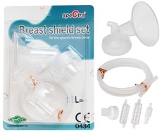 Spectra - Wide-Necked Breast Shield Set - 28mm