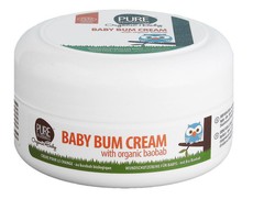 Pure Beginnings - Baby Bum Cream with Organic Baobab - White