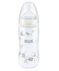 NUK - First Choice Twin Pack 300ml Silicone Teat Bottle - Size 2 Pure