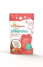 Happy Family - 8x 28g Creamies Strawberry, Raspberry and Carrot