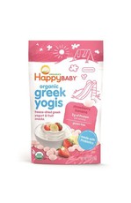 Happy Family - 8x 28g Greek Yogis Strawberry and Banana