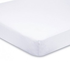 little acorn | White Cot Fitted Sheet - Large