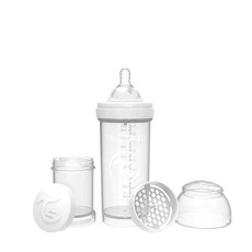 Twistshake Anti-Colic Bottle - White (260ml)