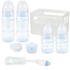 Nuk FC 4 Bottle Crate Starter Pack - Baby Blue Boat