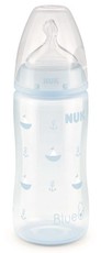 Nuk - 300ml FC Bottle Silicone Teat size 1 - Blue Boat