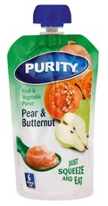 Purity Pear & Butternut Pouches - 12 x 110ml