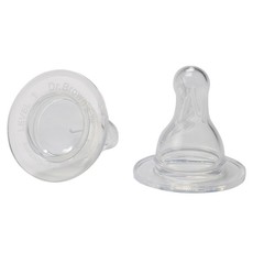 Dr Brown's - Preemie Flow Narrow Silicone Nipples - Pack of 2