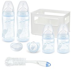 Nuk FC 4 Bottle Crate Starter Pack - Blue Elephant